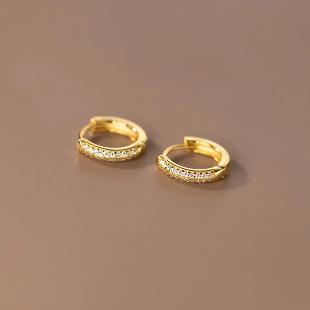 Mini Huggies Hoops Earring
