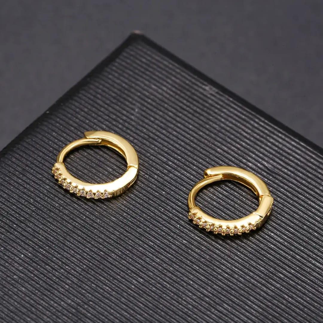 Mini Huggies Hoops Earring