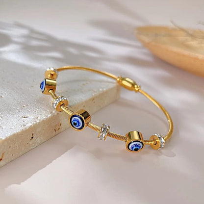 Cut The Crap Evil Eye Bracelet