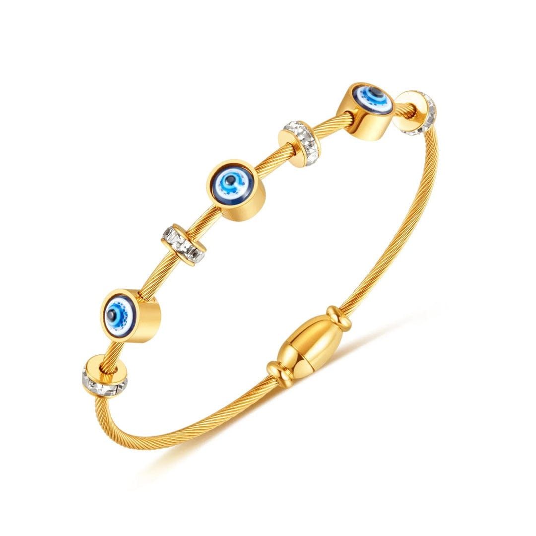 Cut The Crap Evil Eye Bracelet