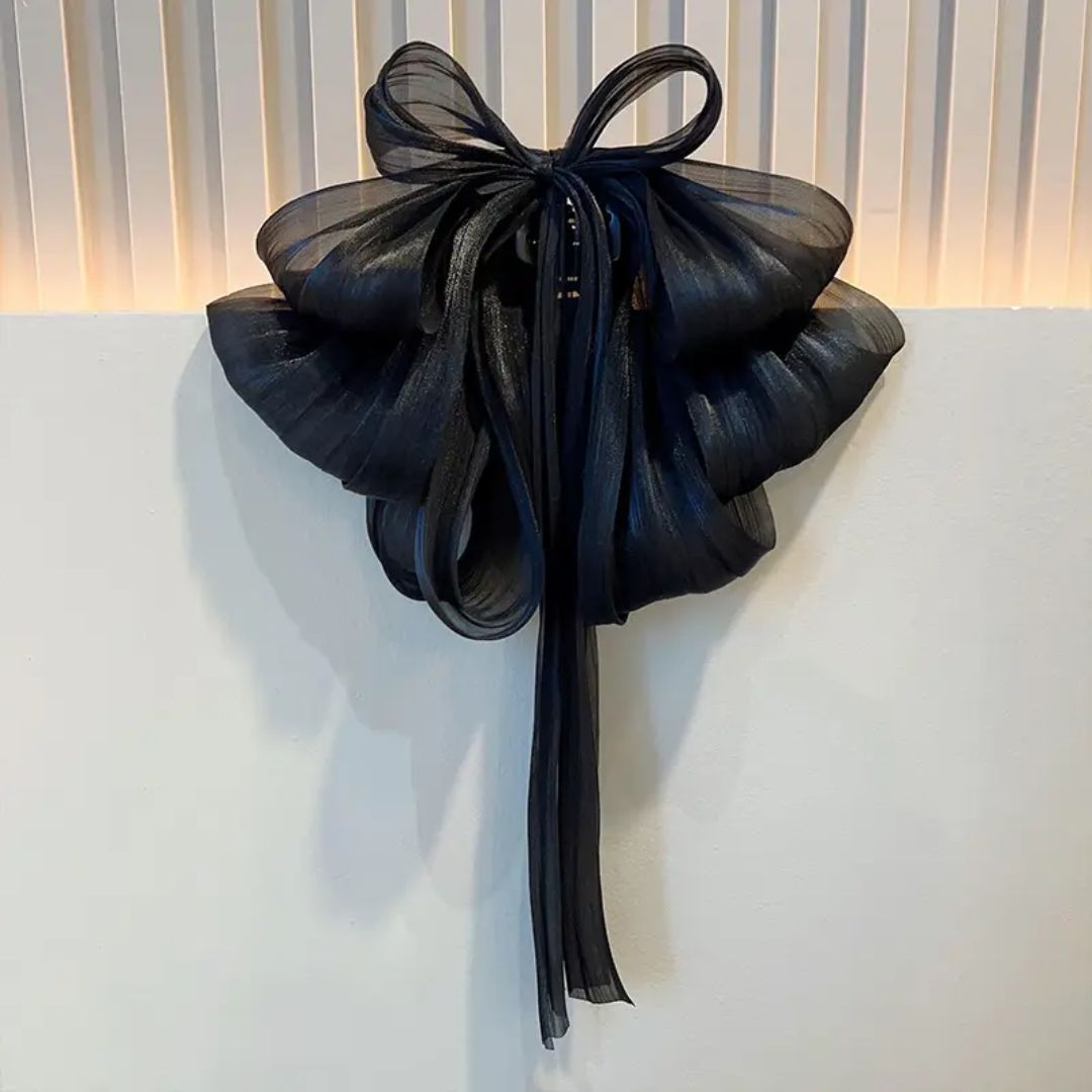 Chiffon Bow Hair Clip