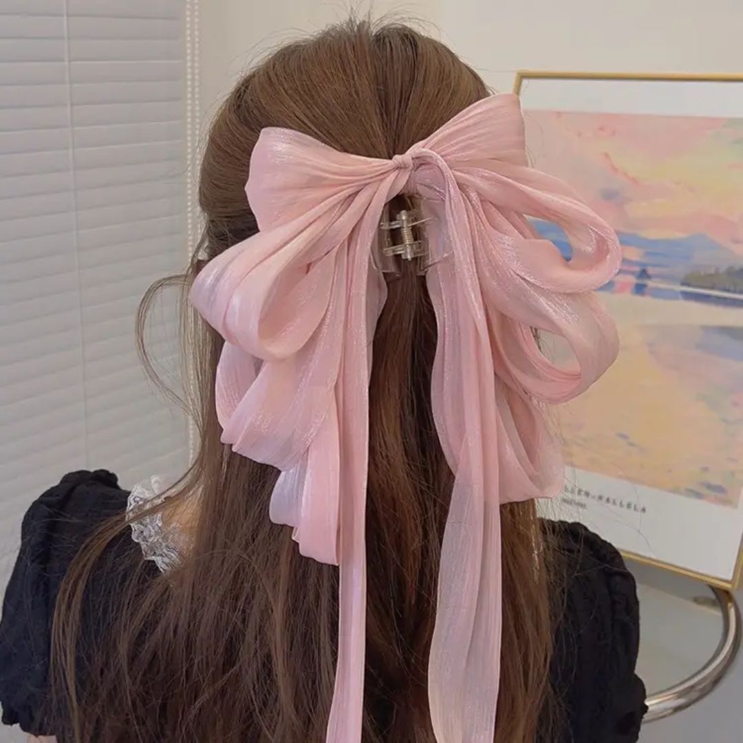 Ribbon Bowknot Hair Claw