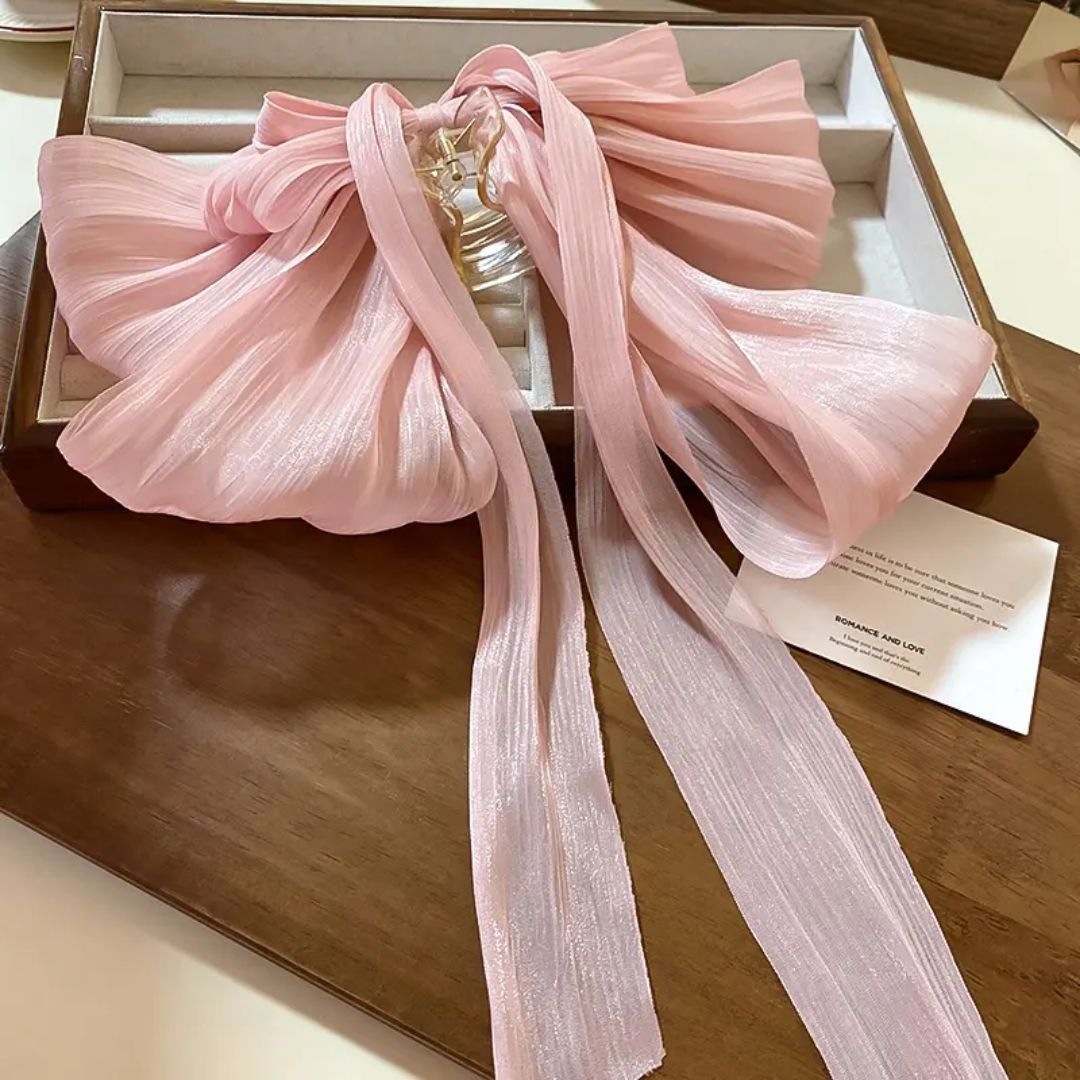 Ribbon Bowknot Hair Claw