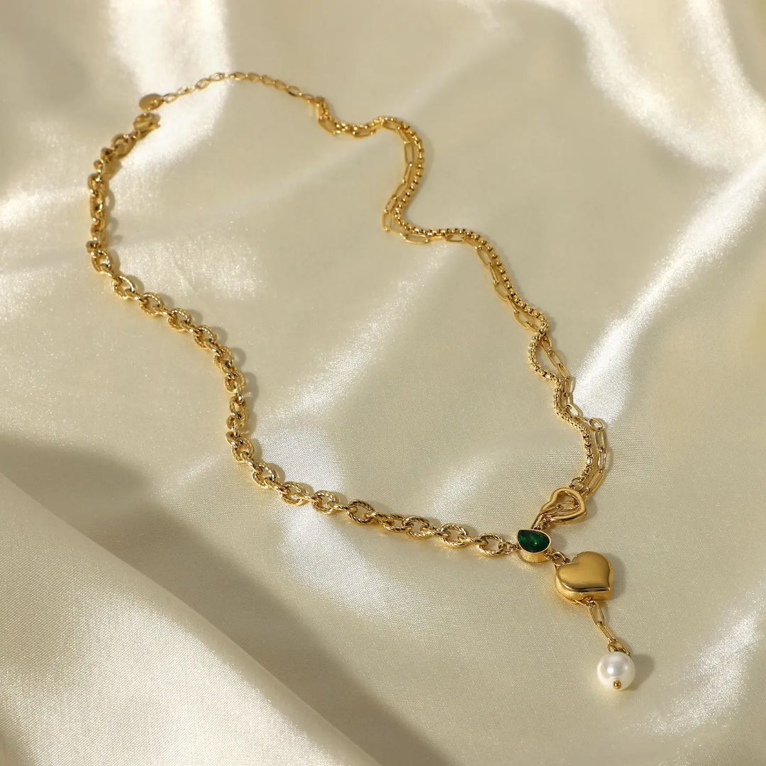Golden Affinity Necklace: