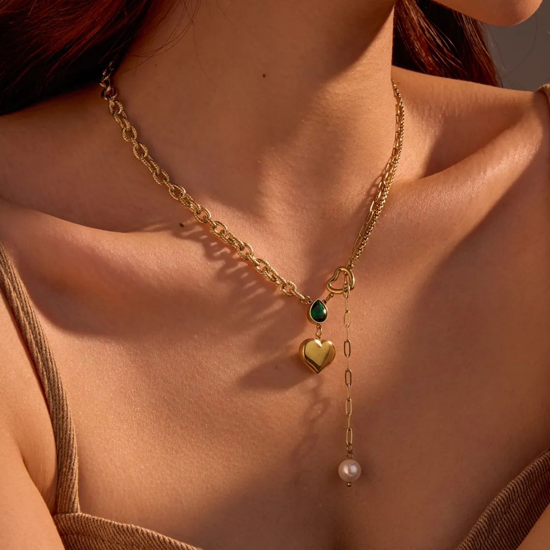 Golden Affinity Necklace: