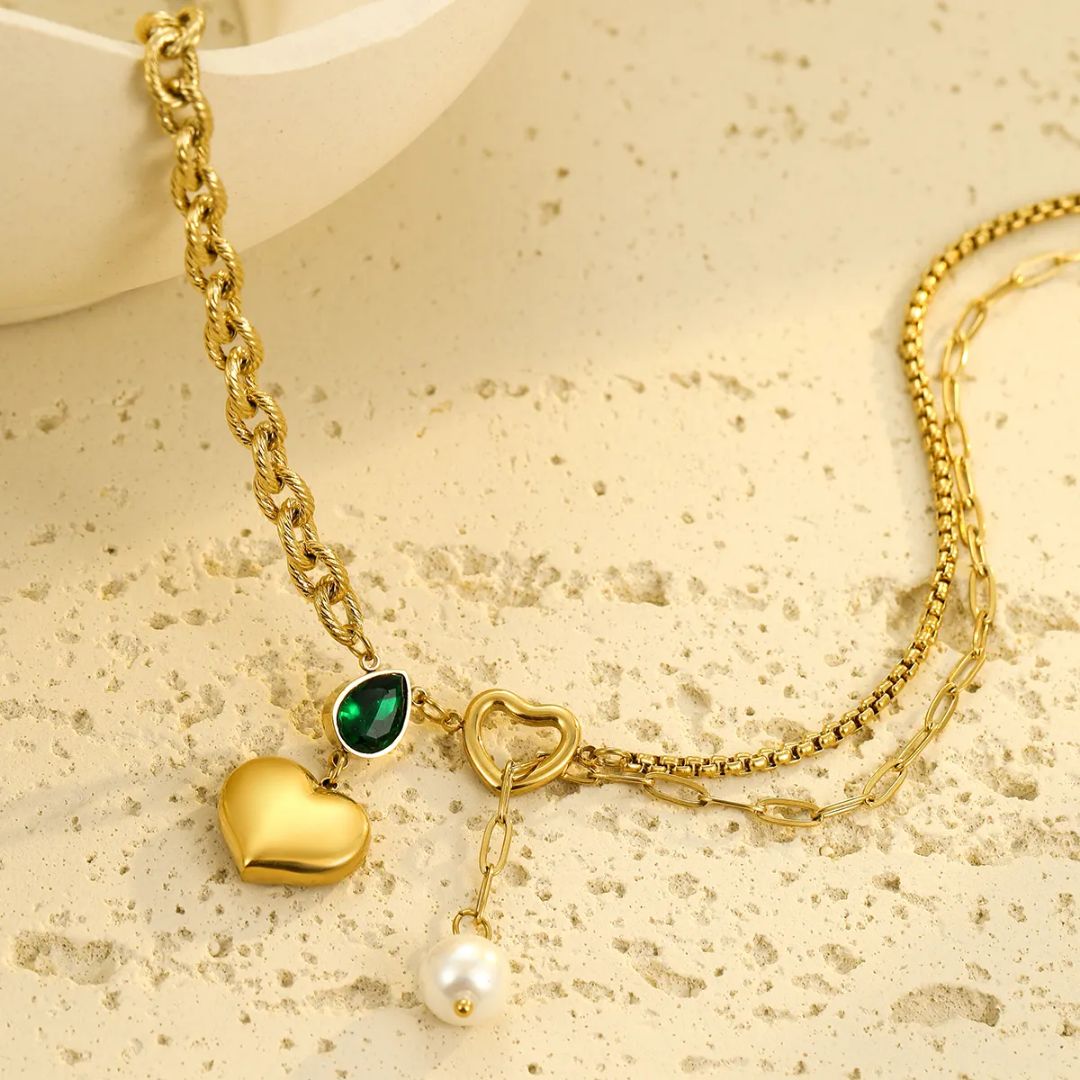 Golden Affinity Necklace: