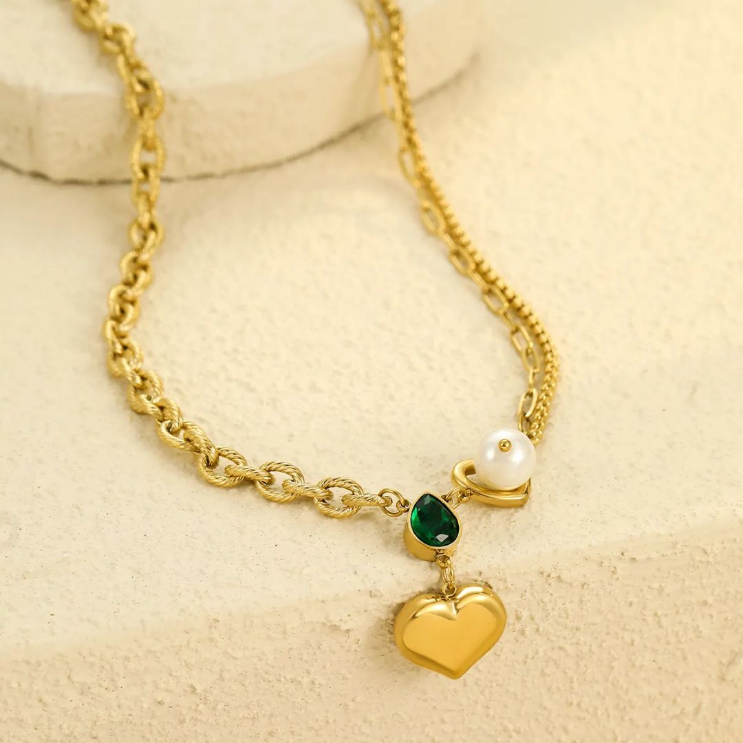 Golden Affinity Necklace:
