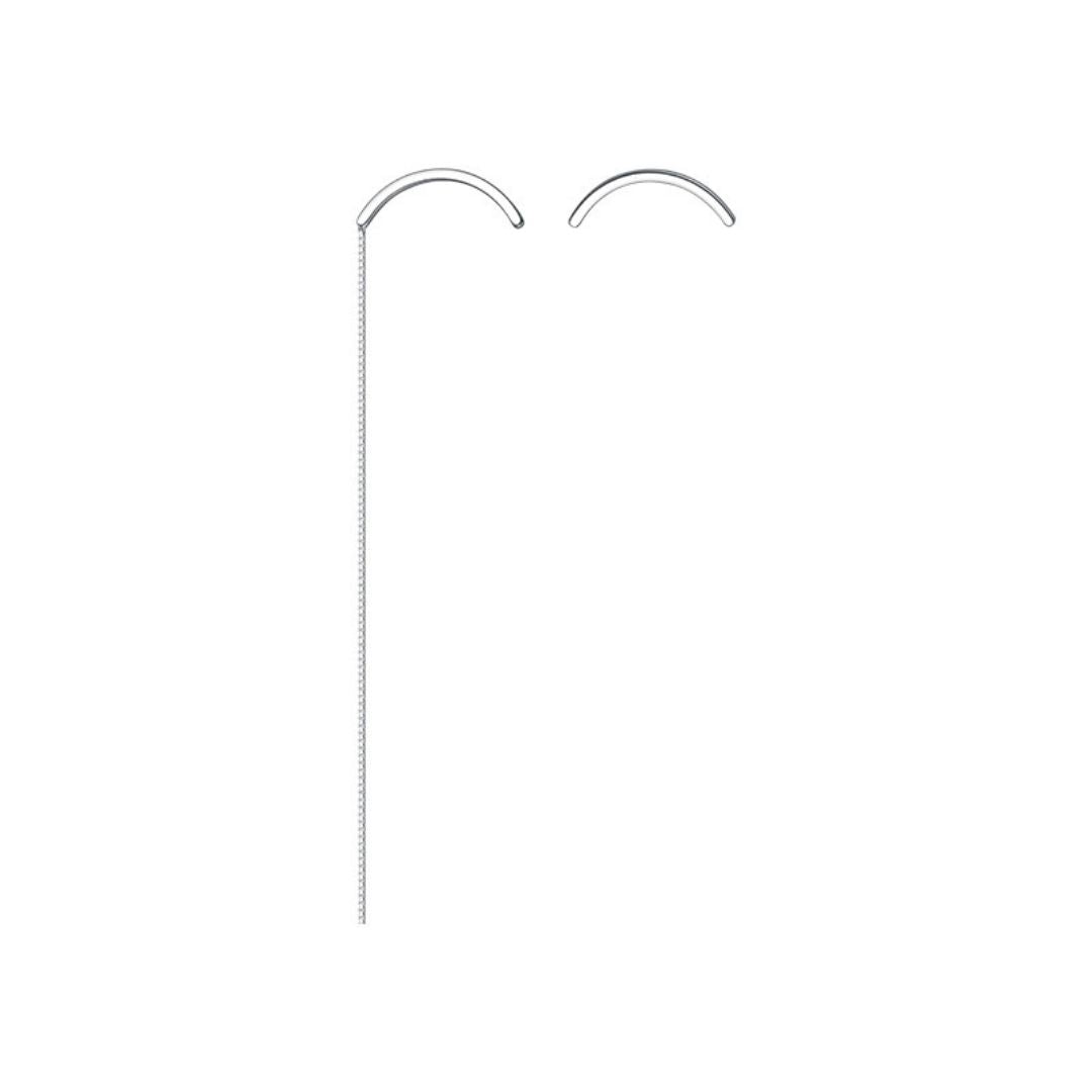 Sleek Chain Drop Earrings