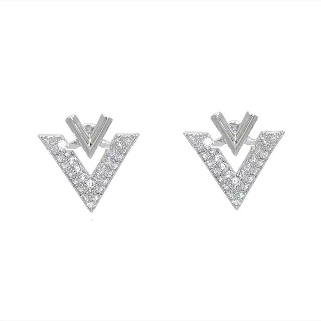 Victorious V Studs Earring