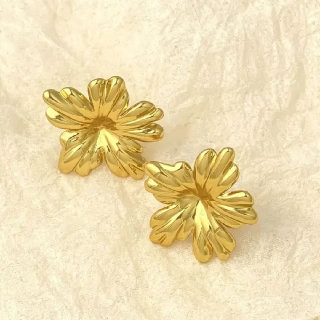 As Pretty As Gold Earrings