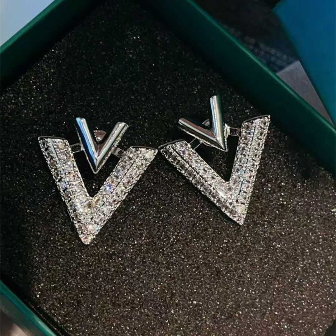 Victorious V Studs Earring