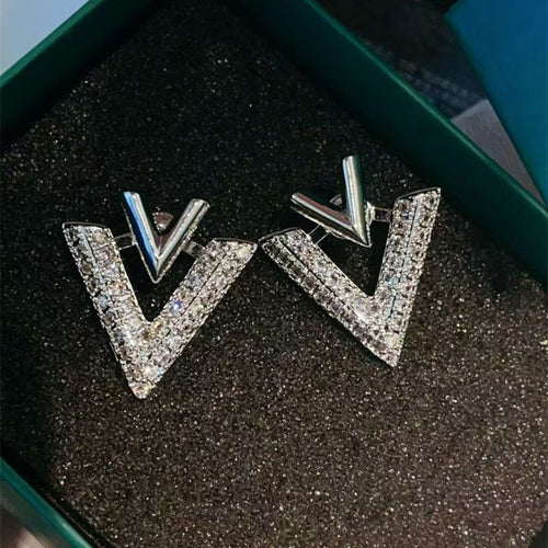 Victorious V Studs Earring