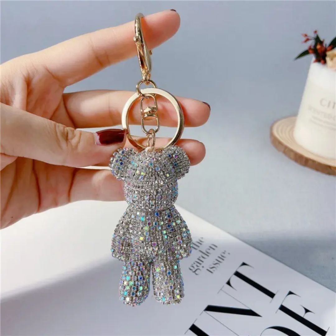 Sparkle Bear Bag Charm
