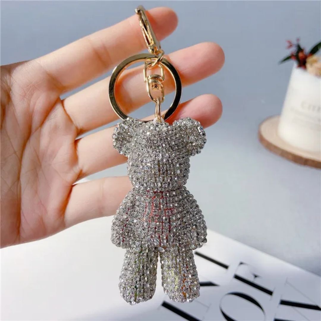 Sparkle Bear Bag Charm