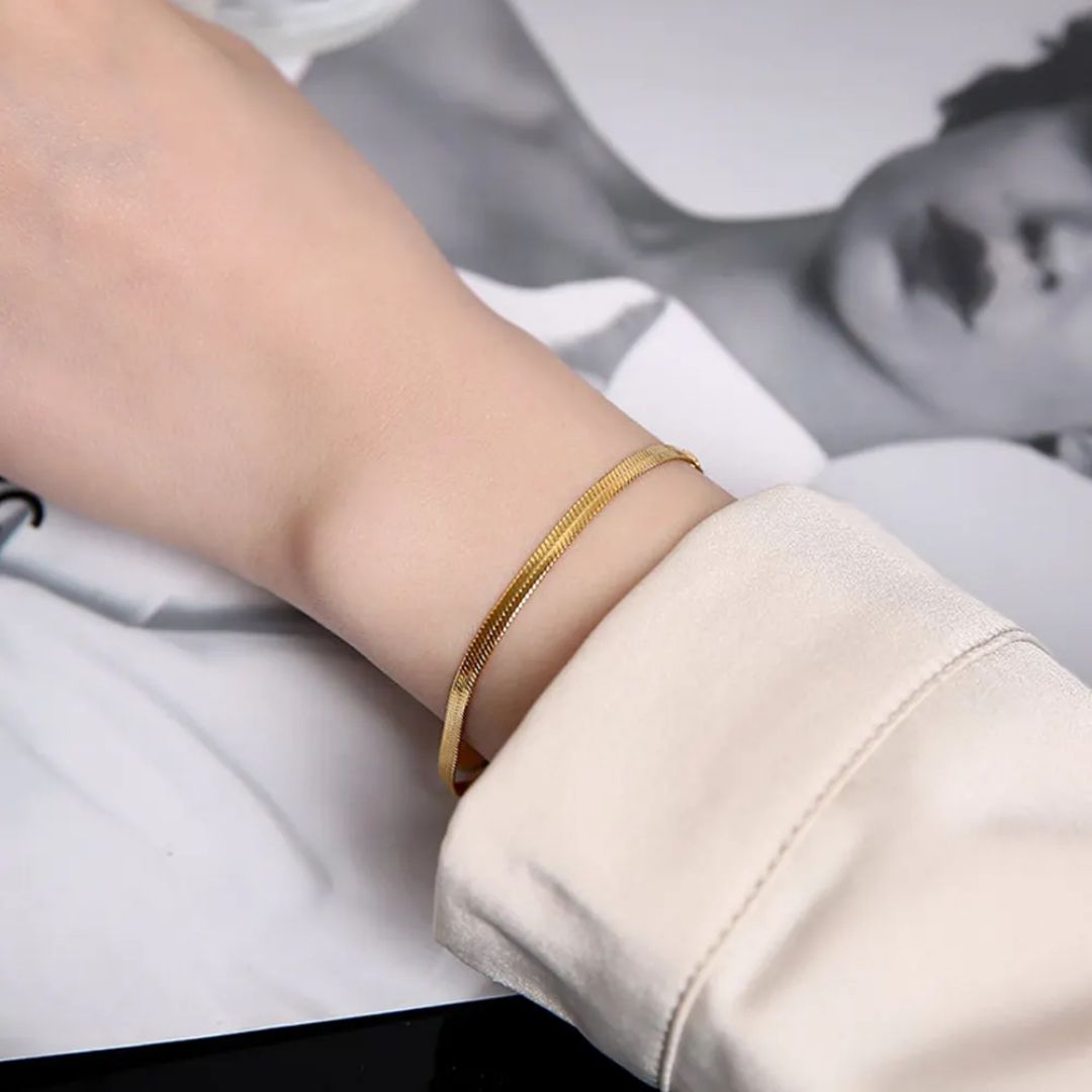 Golden Statement Bracelet