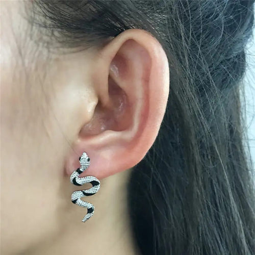 Dainty Chic Snake Earrings