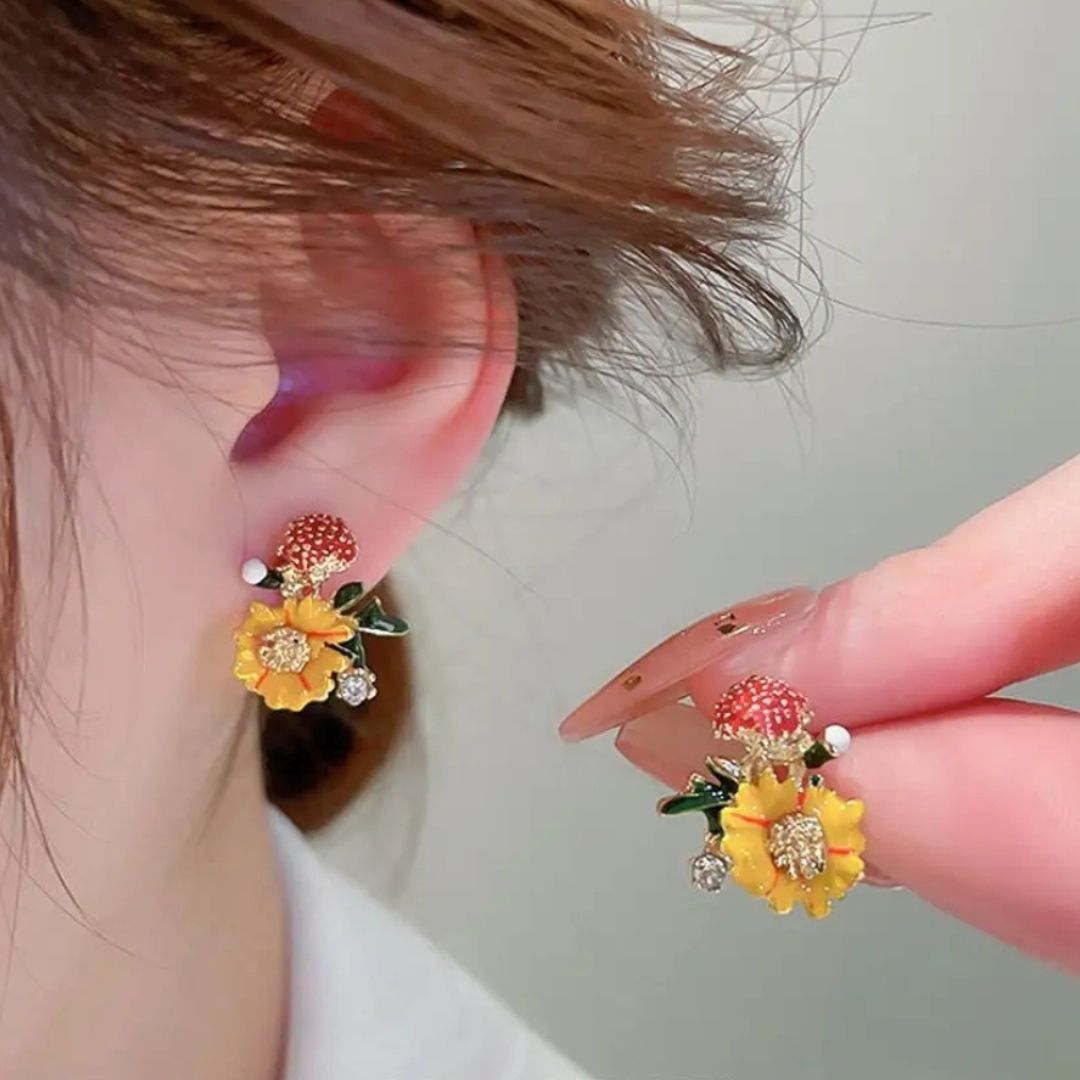 Sunshine Blossom Earrings