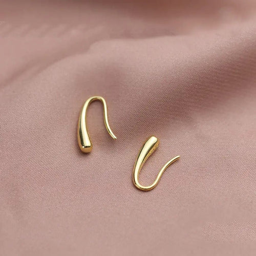 Liquid Gold Teardrops Earrings