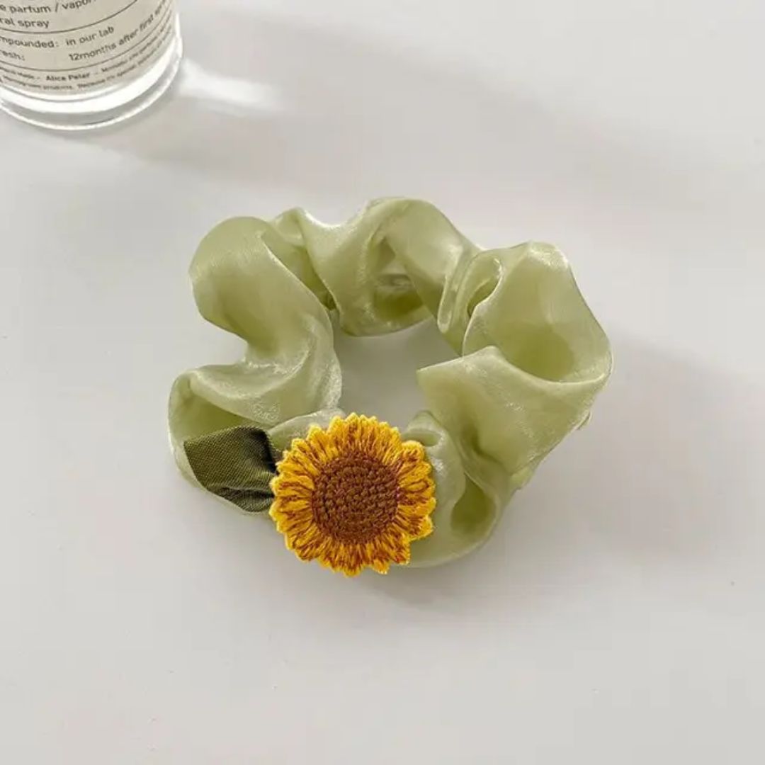 Sunshine Meadow Scrunchie