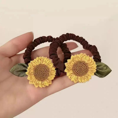 The Sunflower Sweetheart Scrunchie (Pack of 1)