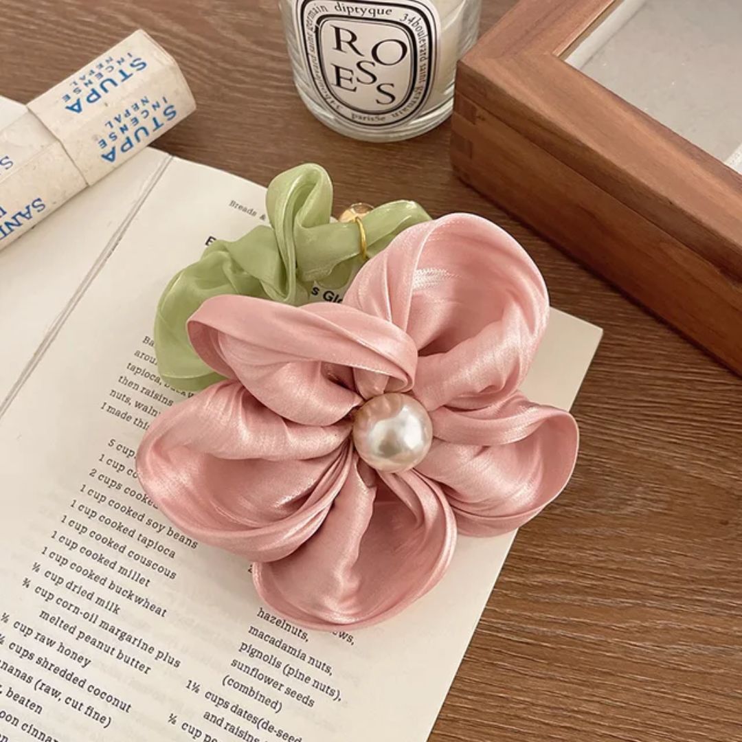 Blossom Pearl Scrunchie