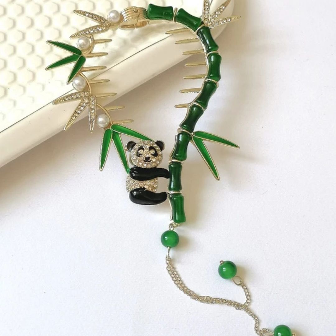 Panda's Paradise Hair Claw