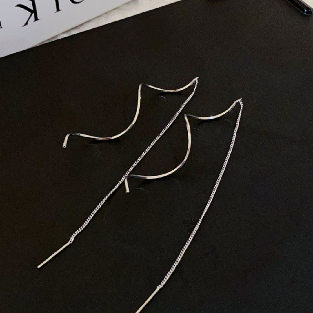 Helix Whisper Threader Earrings