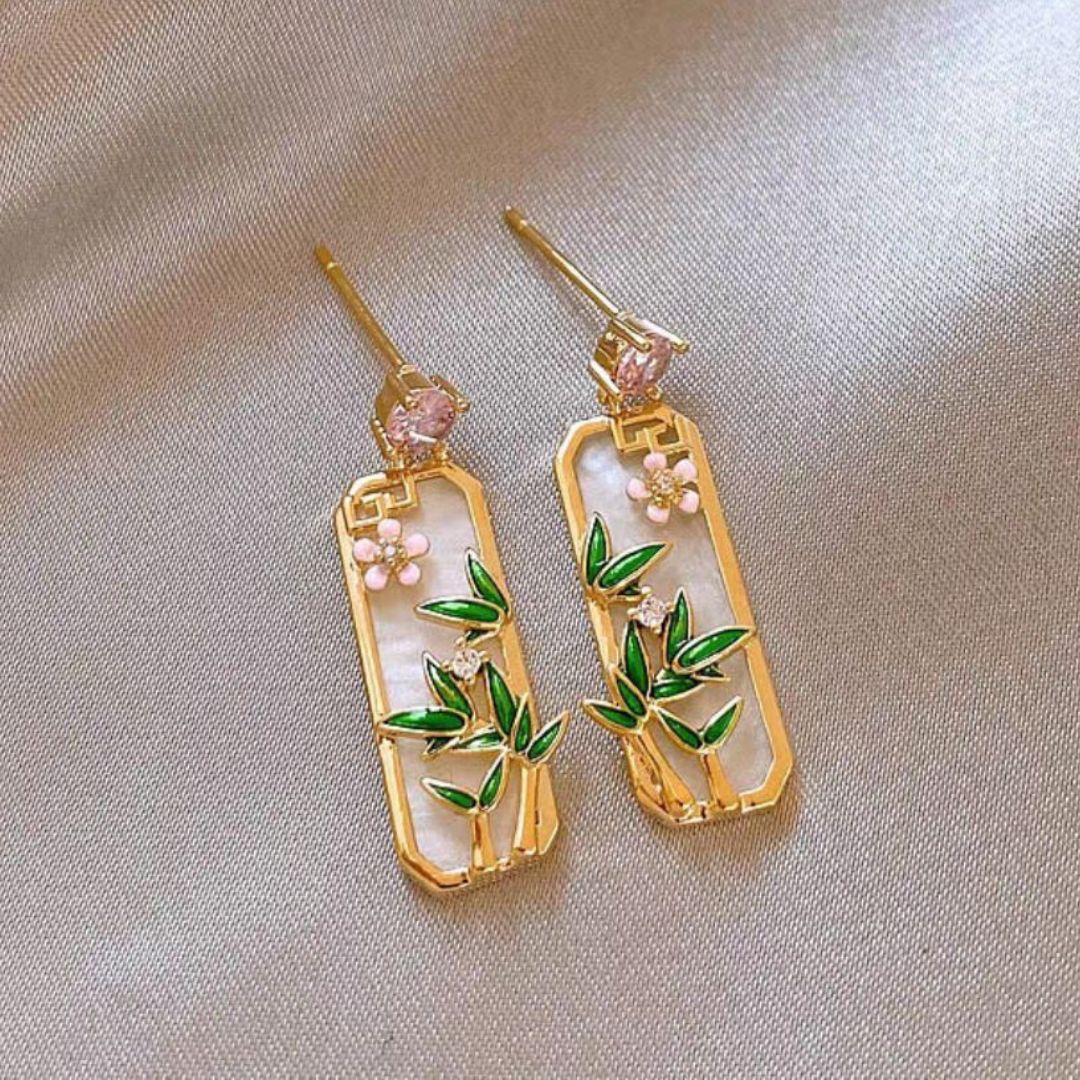 Tranquil Foliage Earrings