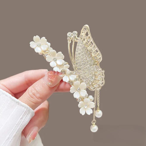 Dreamy Butterfly Dangle Hair Clip