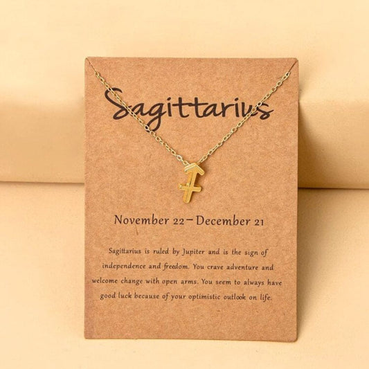 Sagittarius Zodiac Sign Neckpiece