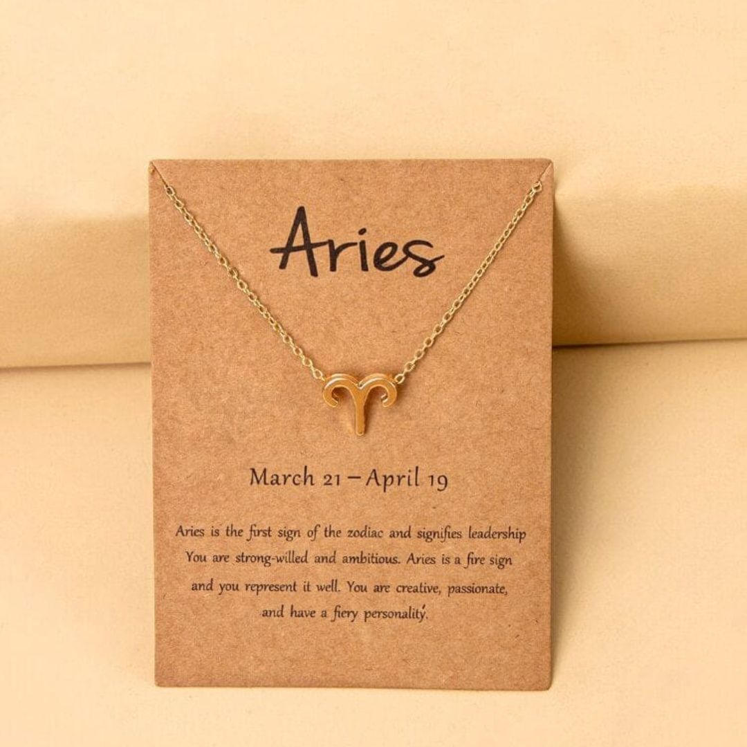 Aries Zodiac Neckpiece