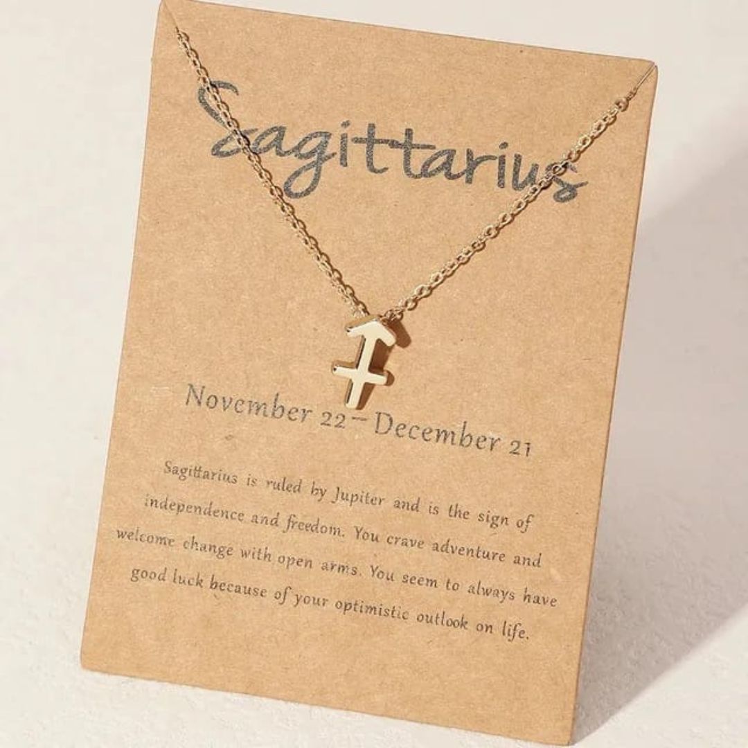 Sagittarius Zodiac Sign Neckpiece