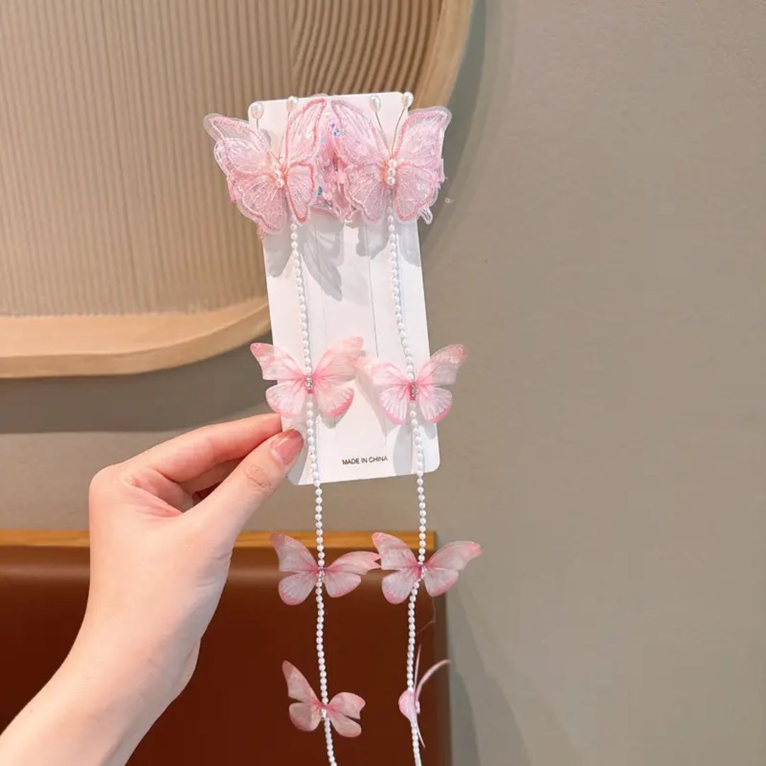 Pearlwing Butterfly Clip