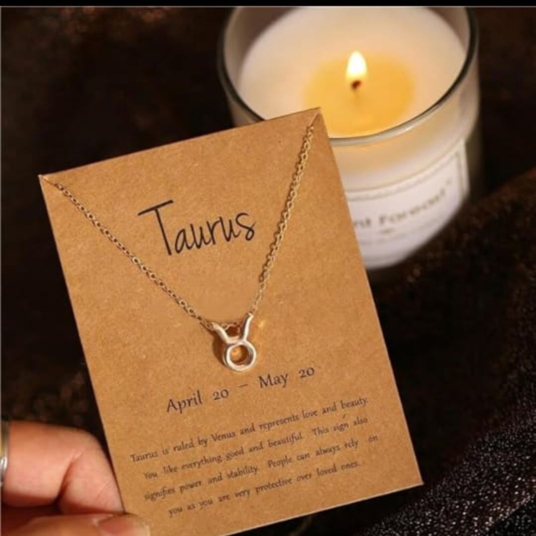 Taurus Zodiac Sign Neckpiece