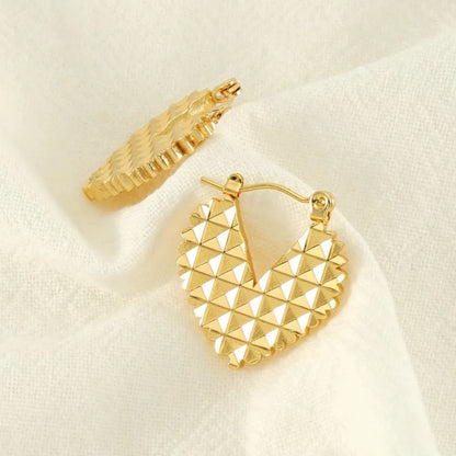 As Pretty As Gold Hoop Earrings