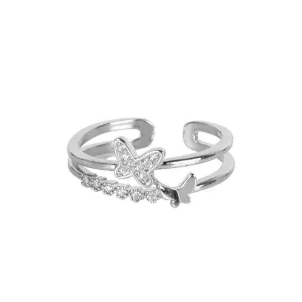 Social Butterfly Ring