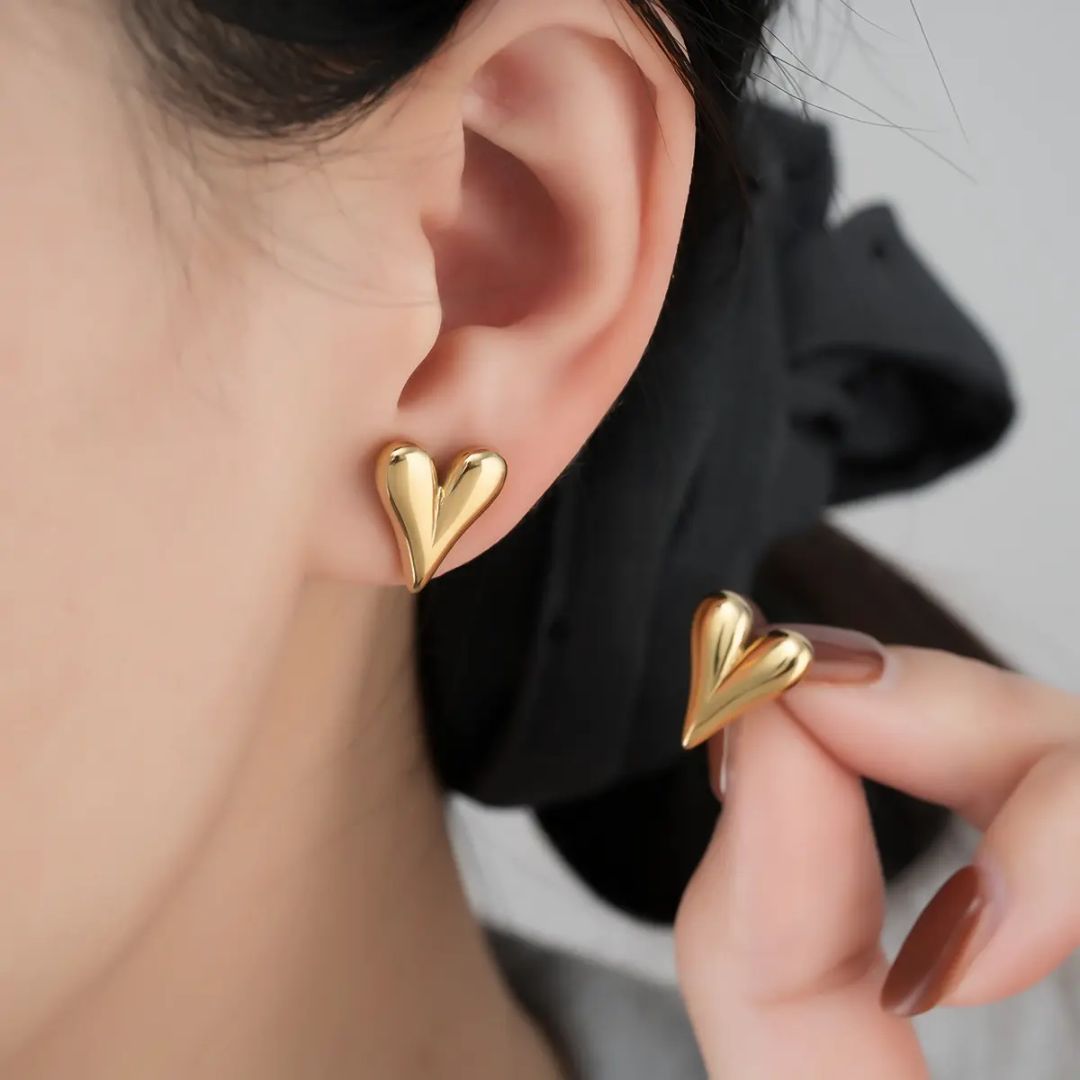 Gilded Love Earrings