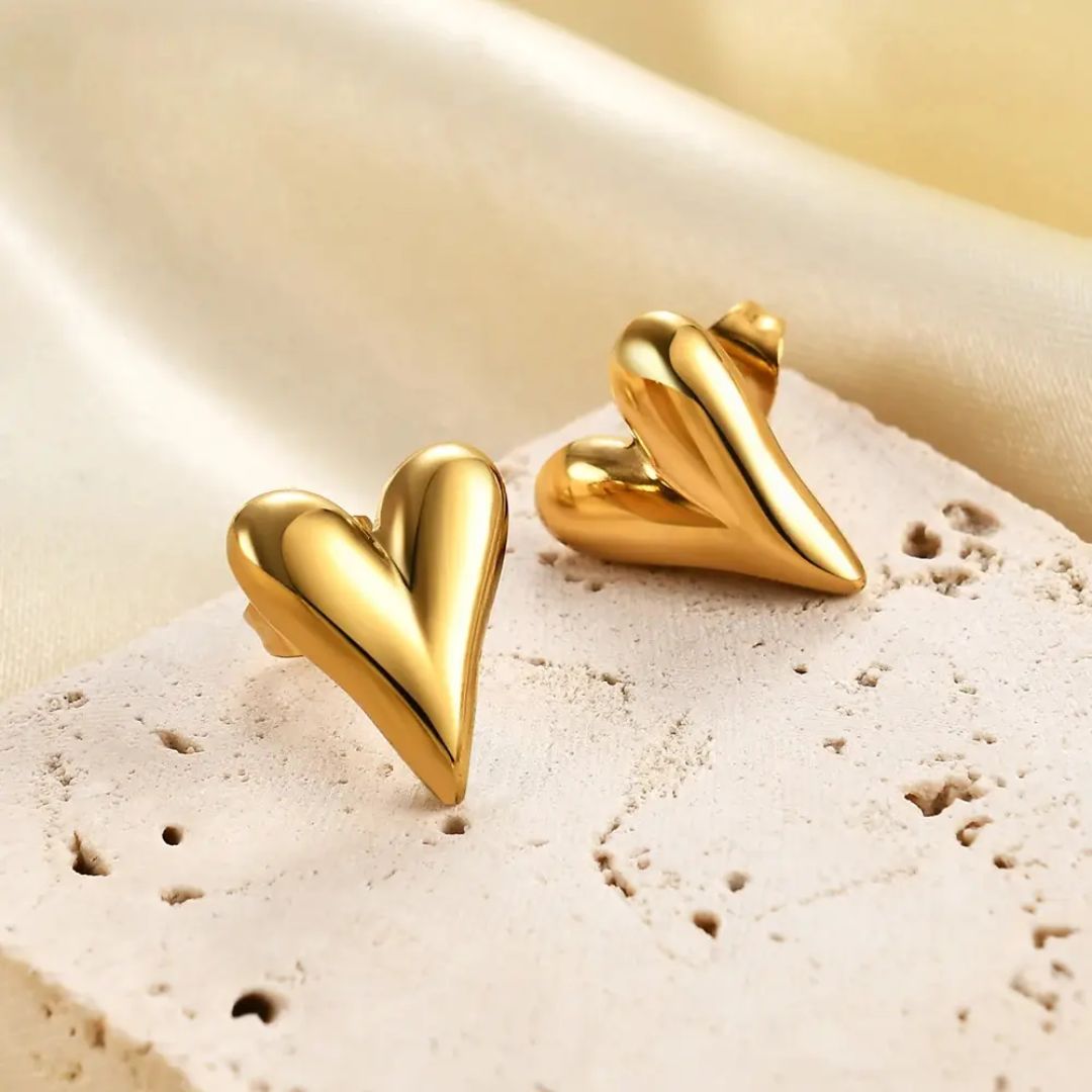 Gilded Love Earrings