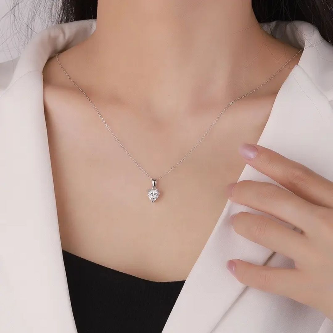 Diamond Heart Necklace