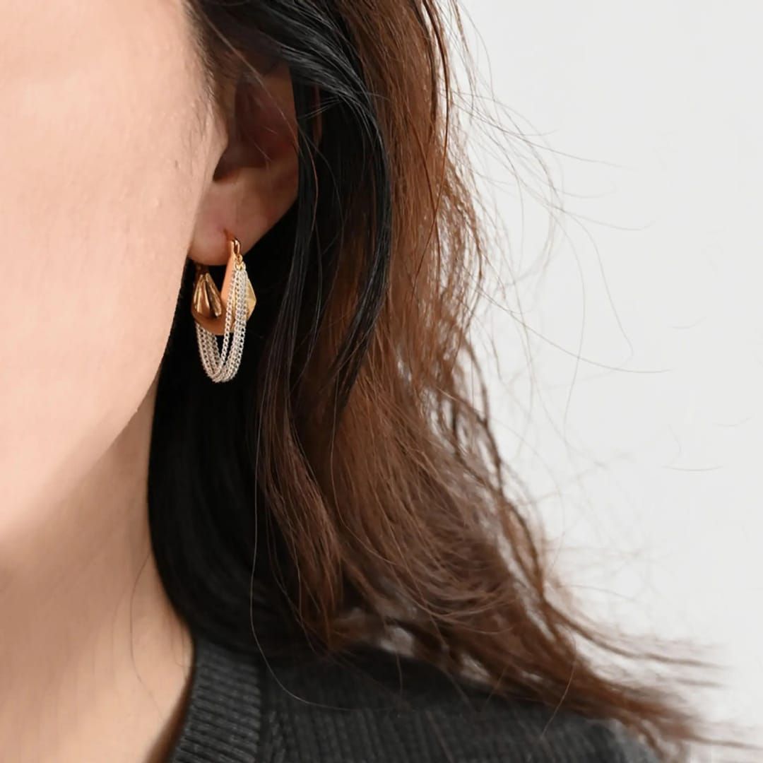 Two Tone Earrings