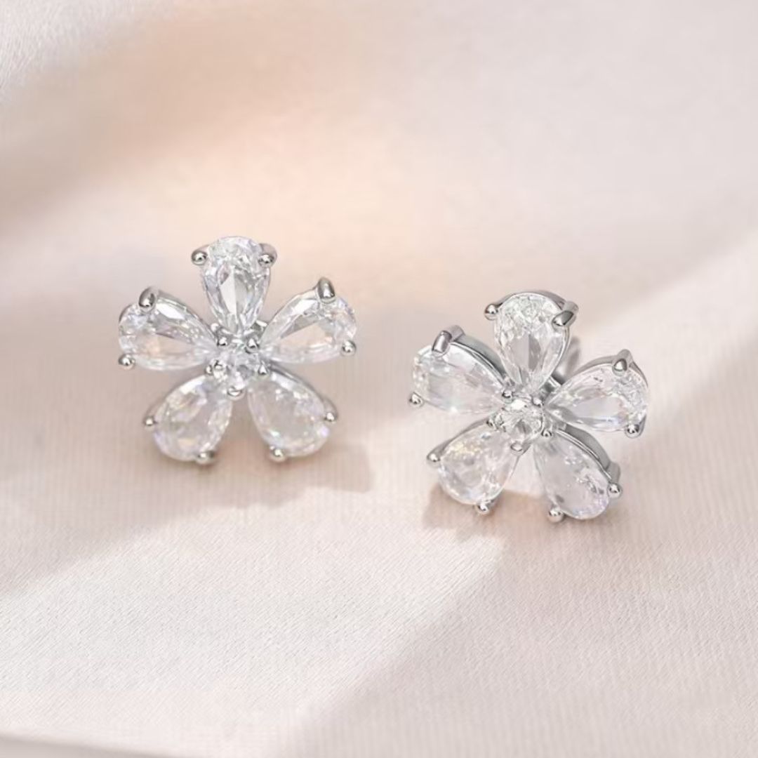 Blossom Crystal Earrings