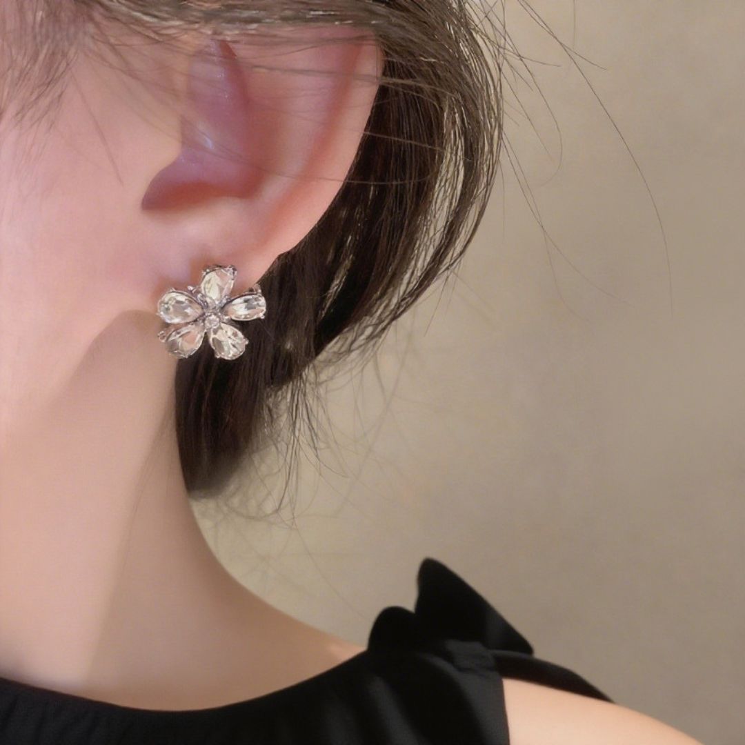 Blossom Crystal Earrings