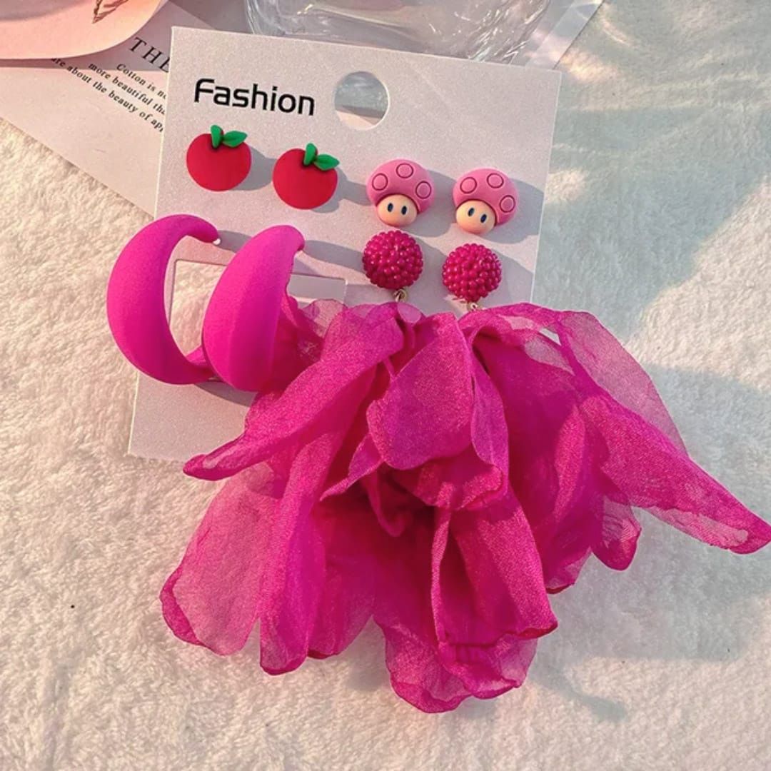 Pink Pixie Earrings
