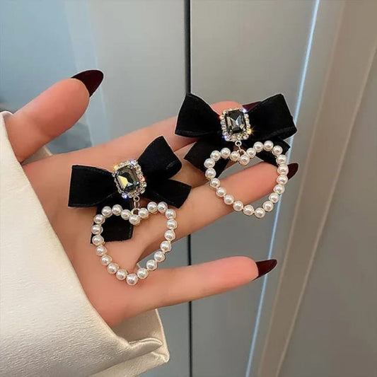 Bling Blogger Bow Earrings