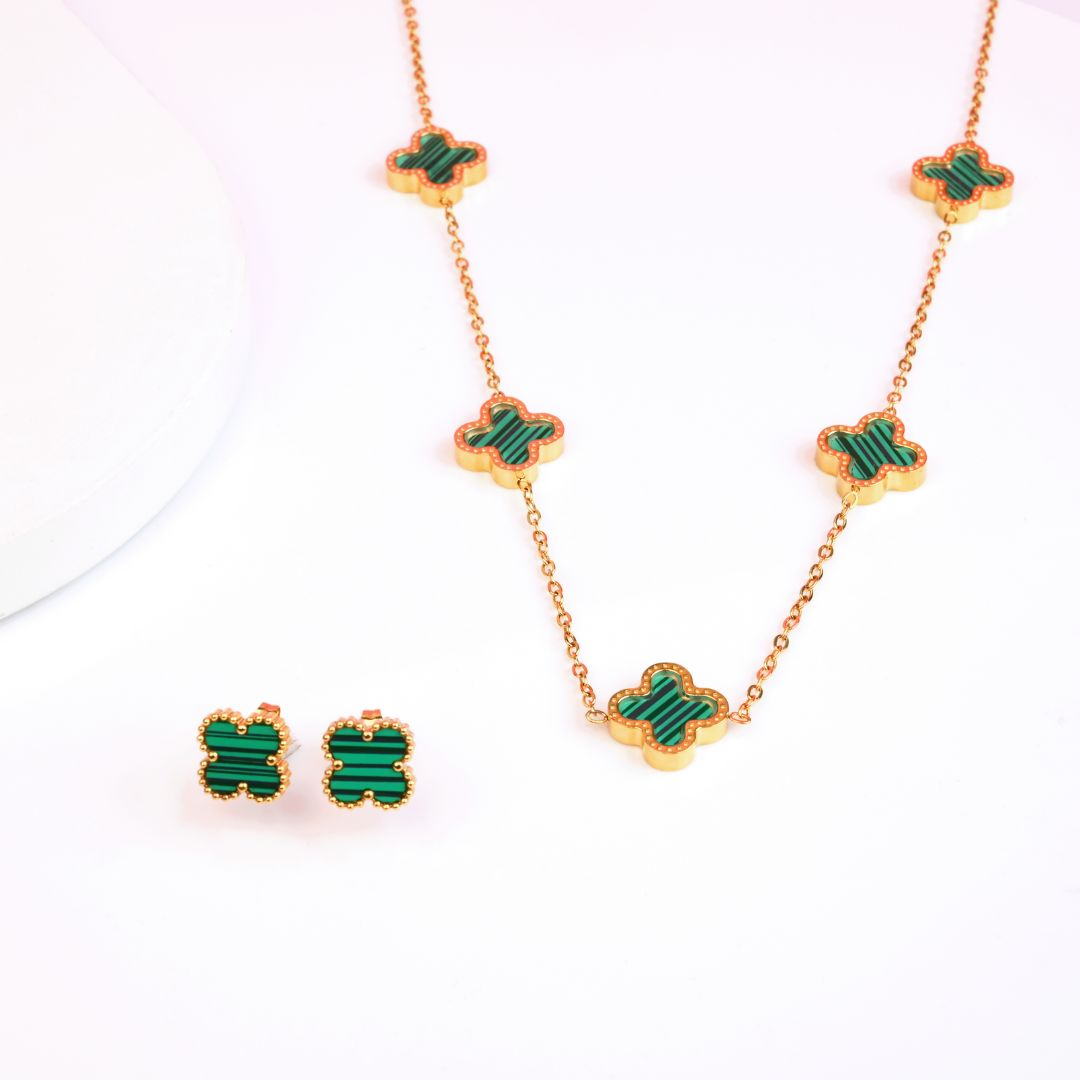 Emerald Clover Gift Combo Set