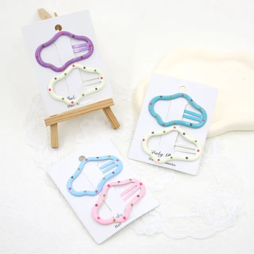 Cute Tic-Tac Small Hair pin (pack of 3)