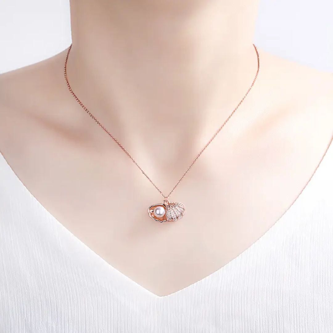 Give It A Shot shell Neckpiece