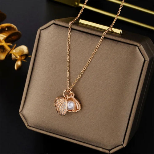 Give It A Shot shell Neckpiece