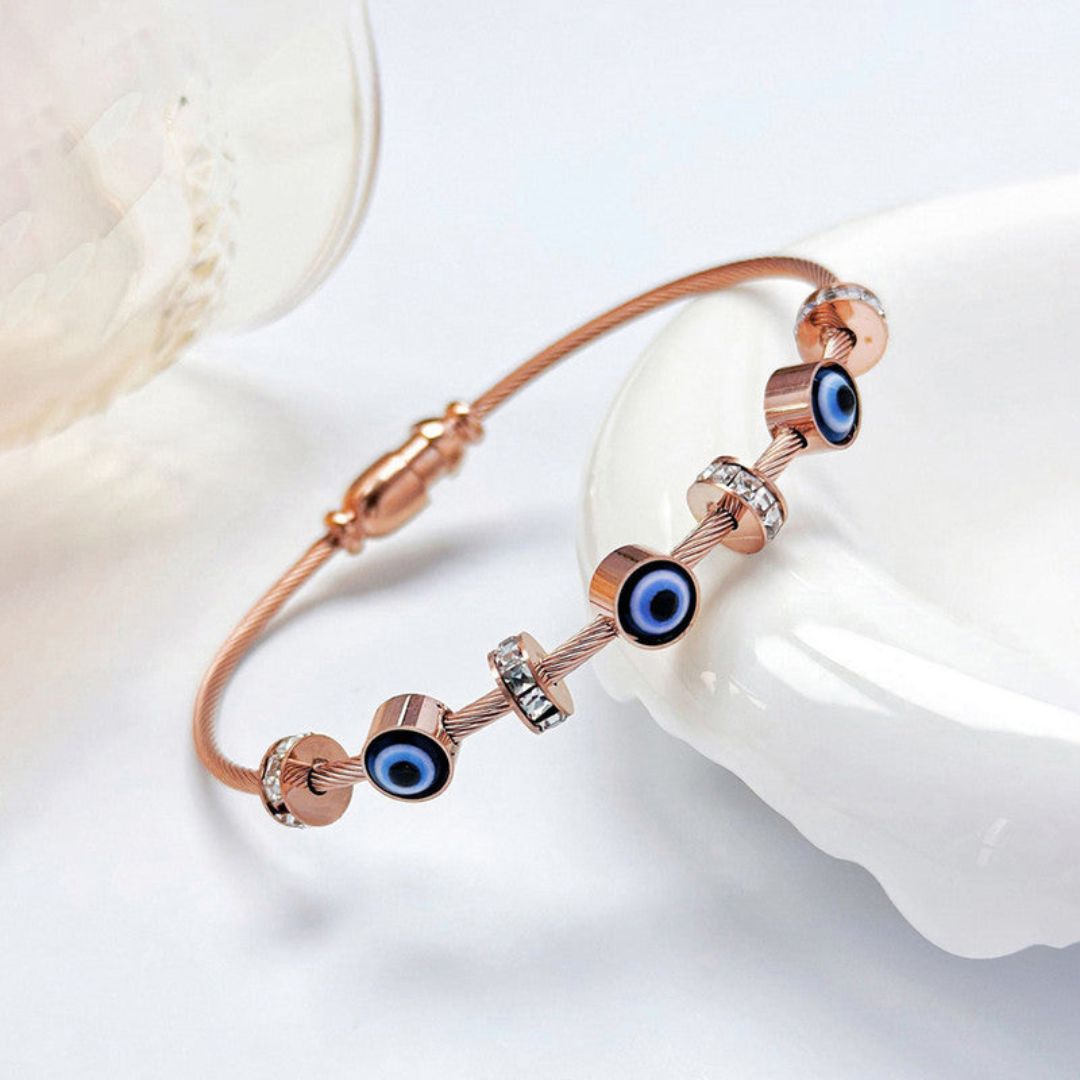 Not So Basic Evil Eye Bracelet