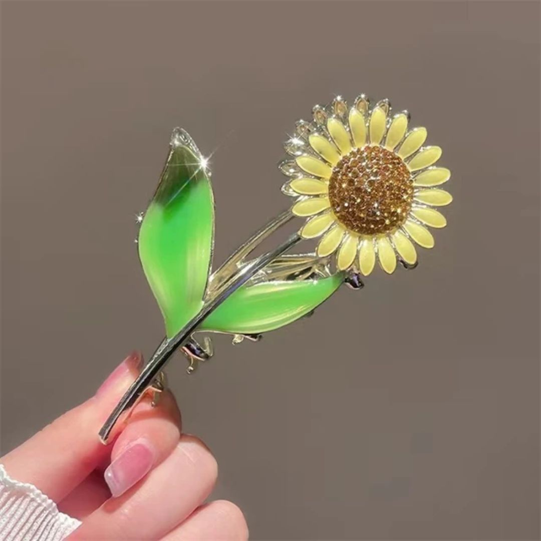 Sunflower Daisy Hair Claw